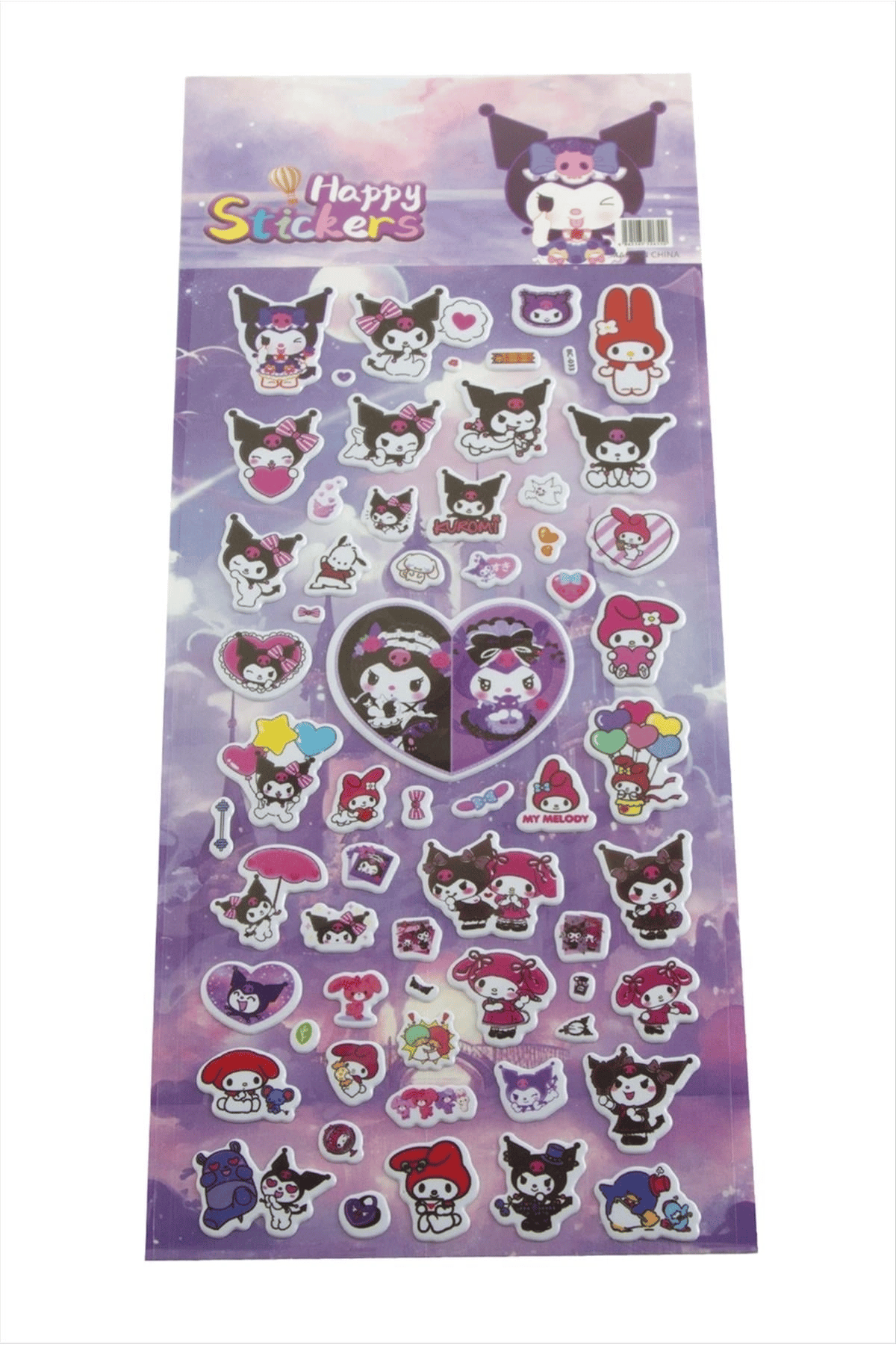Çzgflm Karakteri Kabartmalı Sticker