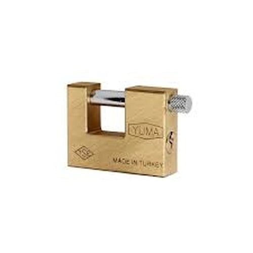 Dar Kayar Milli Sarı Pimli Kilit 70mm. Bx40