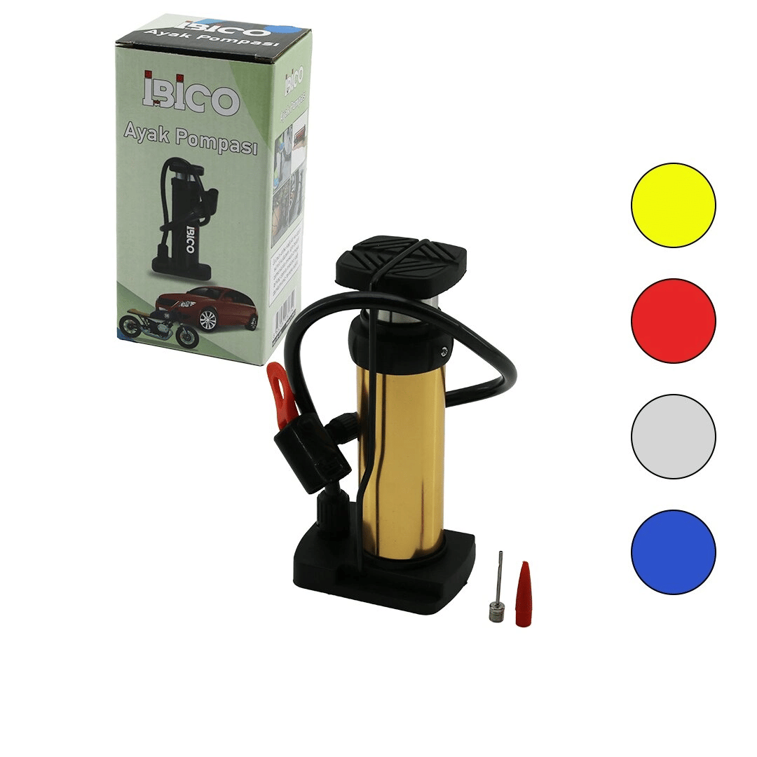 Dikey Mode Lince Pistonlu Ayak Pompası Oto-araç - Bisiklet-motor Lastik - Top - Şişme Havuz-yatak Bx40