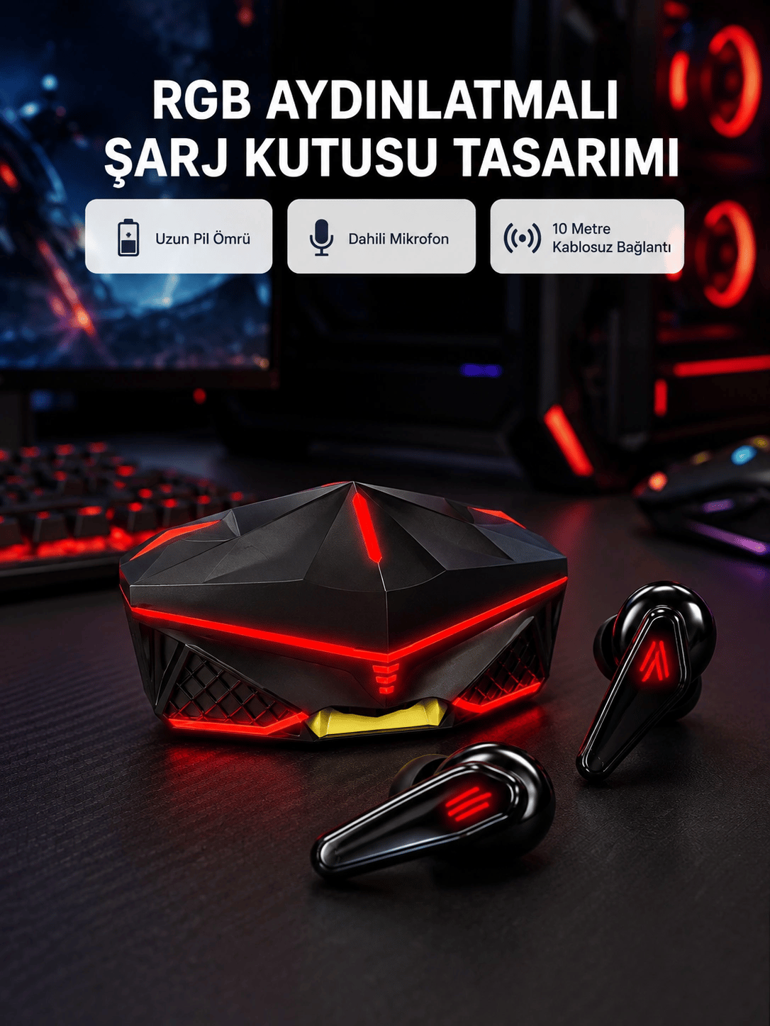 Düşük Gecikmeli Bluetooth Kulaklık