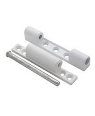 Düz Metal Beyaz Metal 75mm Pvc Pencere Menteşe Bx40