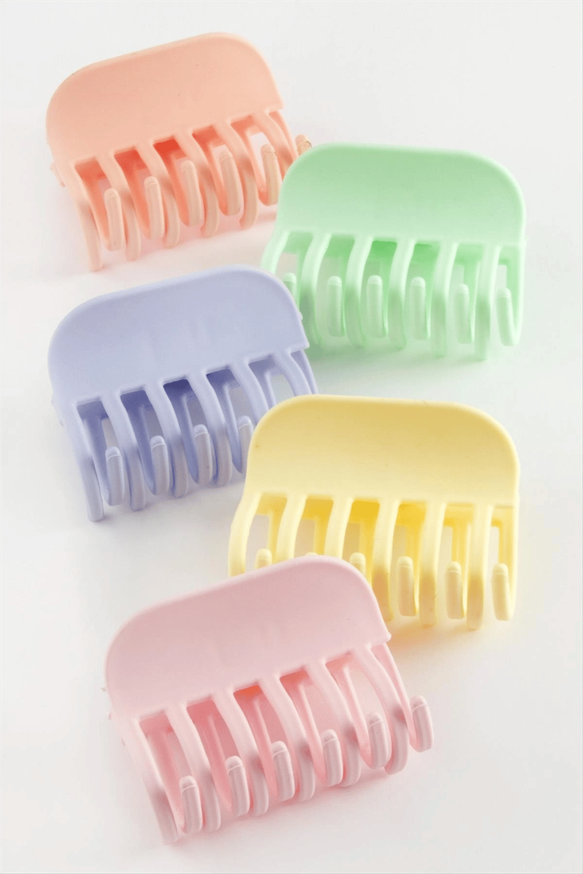 Düz Renkli Mandal Toka 6 cm