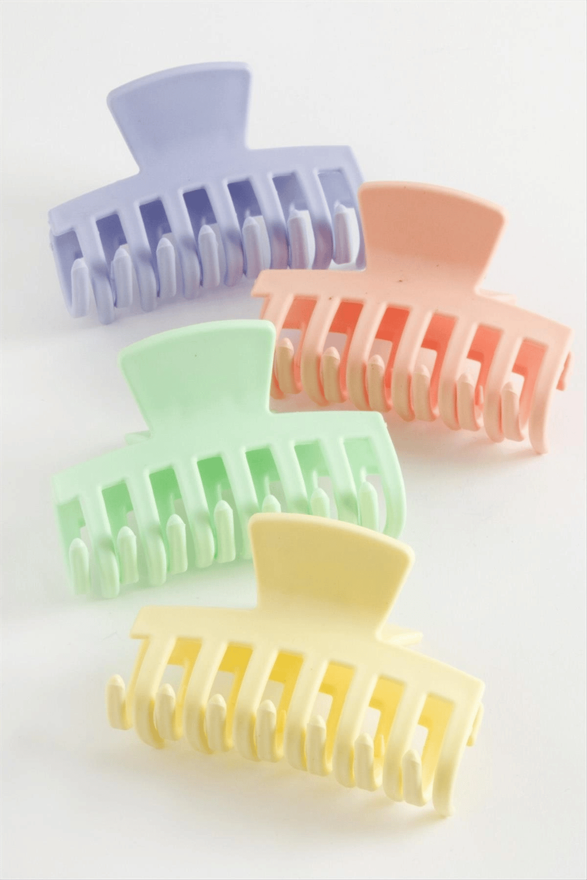 Düz Renkli Mandal Toka 6 cm