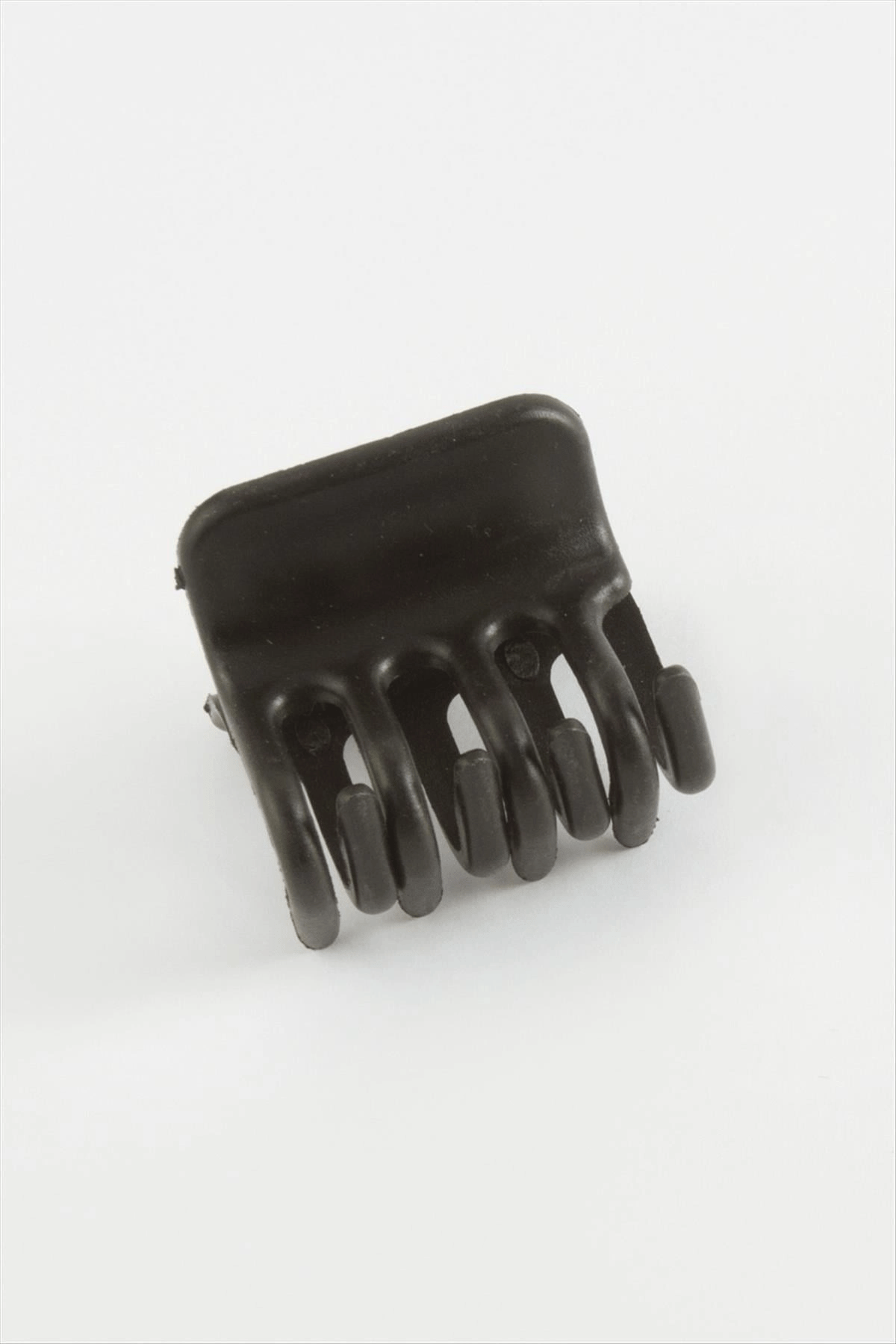 Düz Siyah Renkli Mandal Toka 4 cm