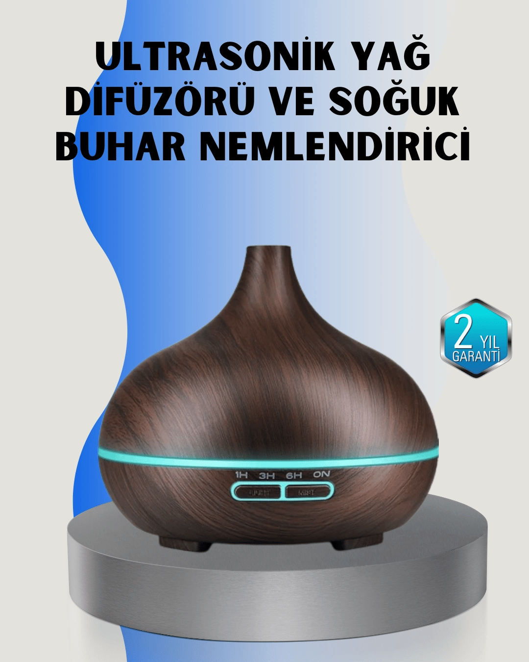 Ev ve Ofis İçin Sessiz Ultrasonik Hava Nemlendirici