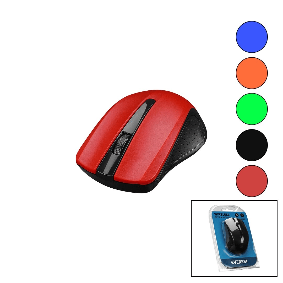 Everest Sm-537  Wireless - Kablosuz  1600dpı Usb Optical Mouse  Vakum Ambalaj Bx40