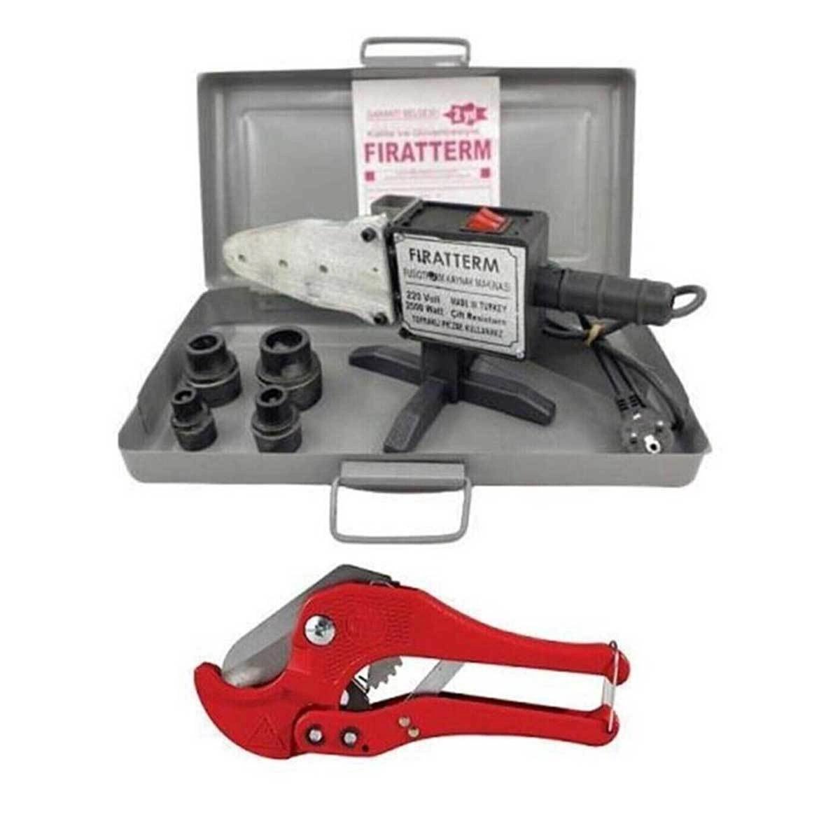 Fıratterm 2500w Pvc Pafta Plastik Boru Tesisat Kaynak Makinesi Bx40