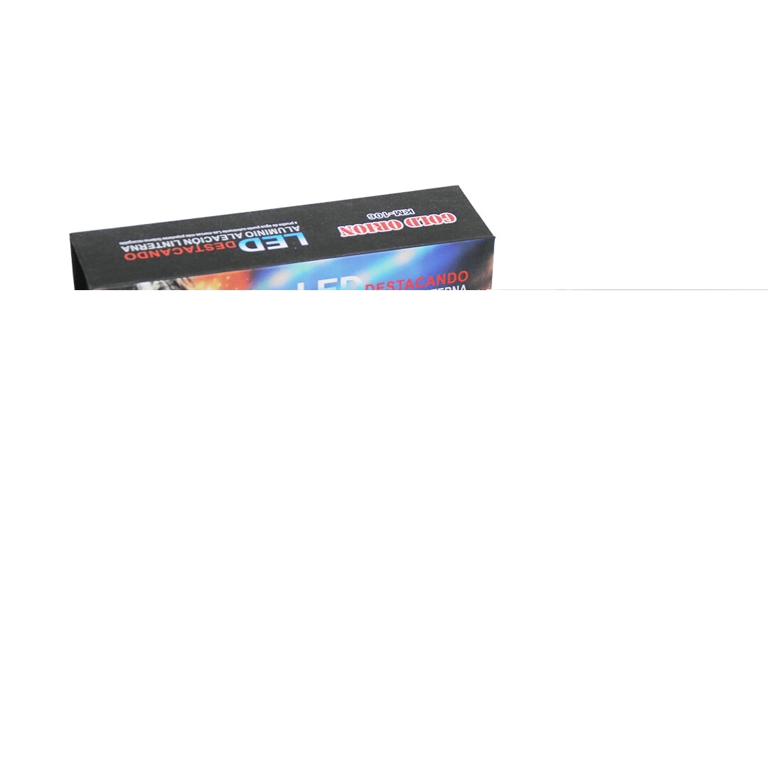 Gold Orıon Km-106 Zoomlu El Feneri Fişli Pil Şarj Cihazlı Siyah Metal Kasa 12.5cm 3000 Lumen Bx40