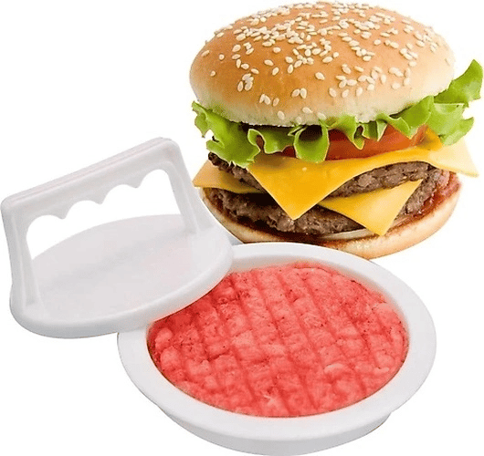 Hamburger Yapma Aparatı- Hamburger Pres Ve Köfte Kalıbı Bx40