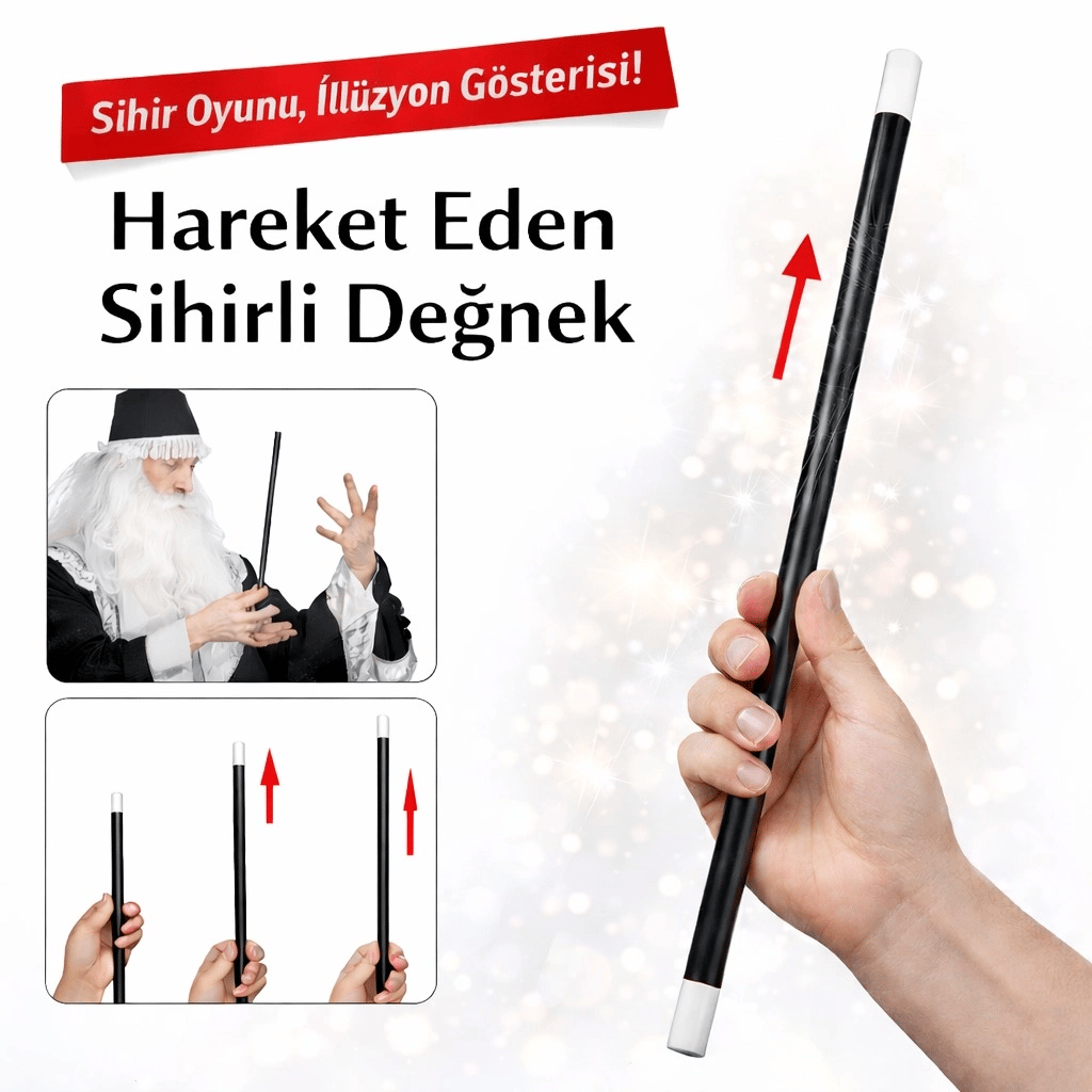 Hareket Eden Sihirli Değnek Çubuk 24 Cm Bx40