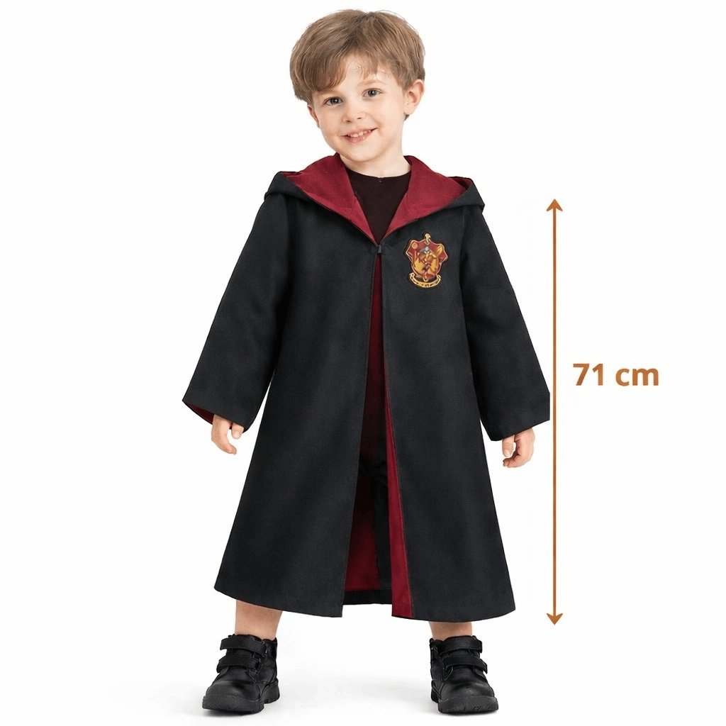 Harry Potter Tarzı Çocuk Cübbesi 2-4 Yaş