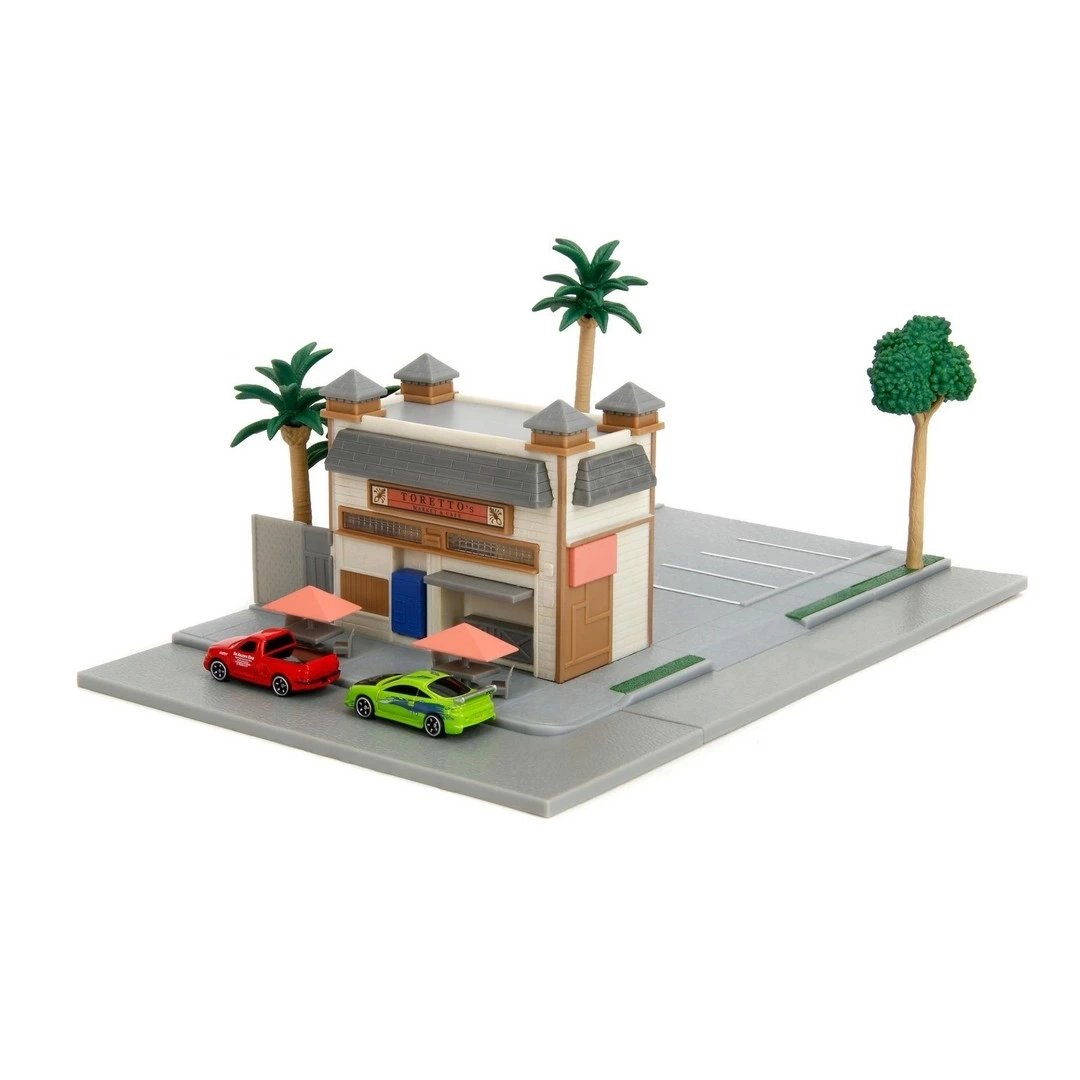 Hızlı . Öfkeli Toretto´s Café Nano Sahne Diaroma Modellemesi