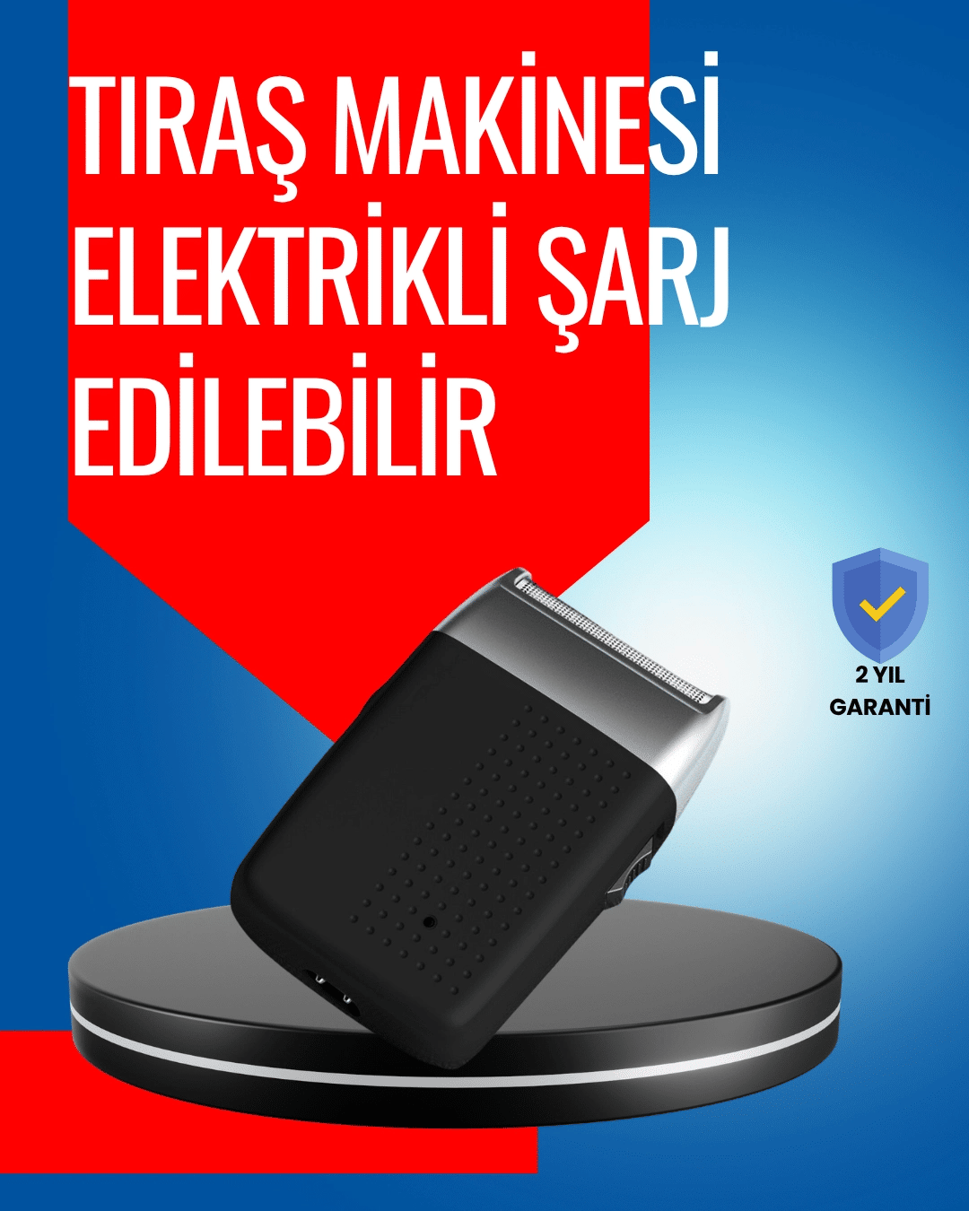 Hızlı Şarjlı, Yüksek Performanslı Sakal & Saç Kesme Cihazı