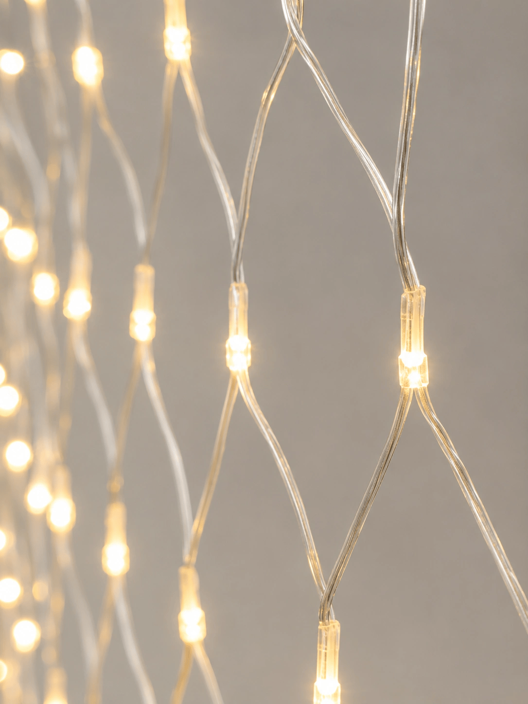 İç ve Dış Mekân Kullanımına Uygun 3x3 Metre LED Işık Ağı