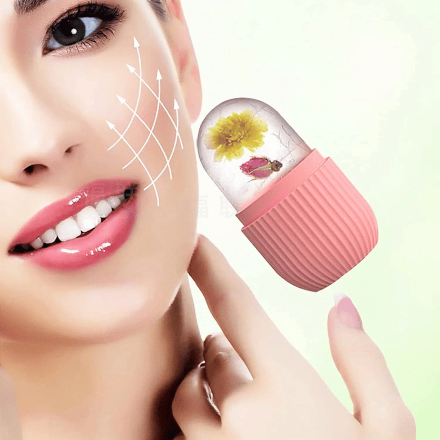 Ice Roller Buz Silindiri Terapi Etkili Yüz Masaj Ve Cilt Bakım Aleti Bx40