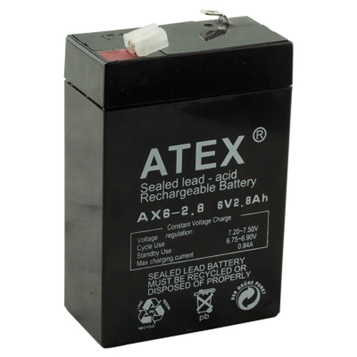 İnce Akü 6v 2.8ah Amper Bx40
