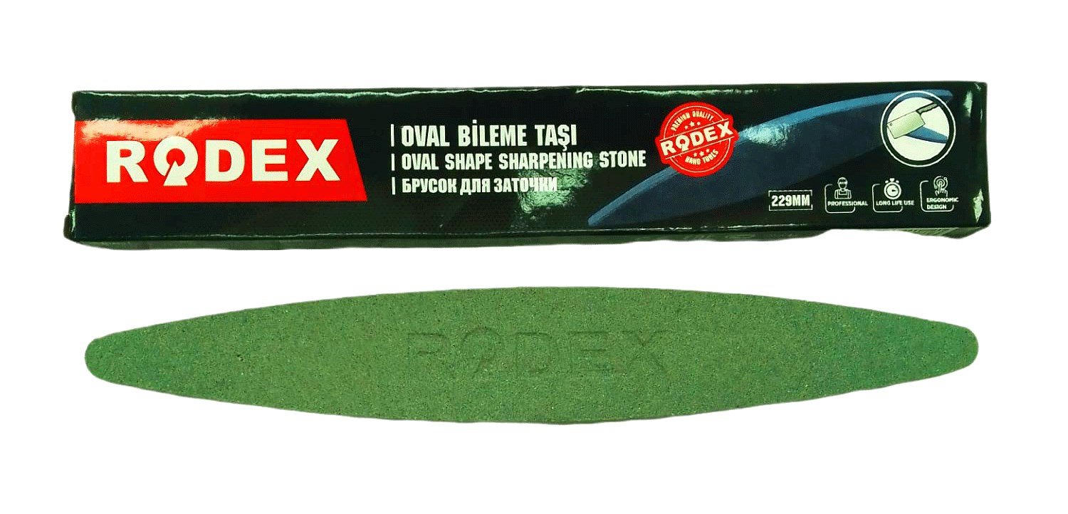 İnce Oval Bileme Taşı Tırpan 229mm Bx40
