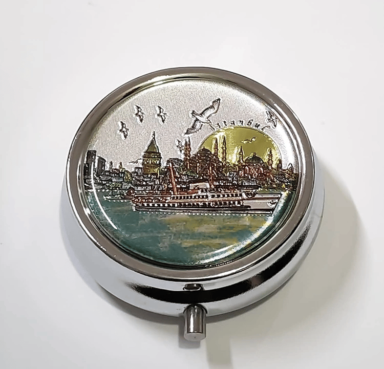 İstanbul Temalı İlaç Kutusu - Model 10