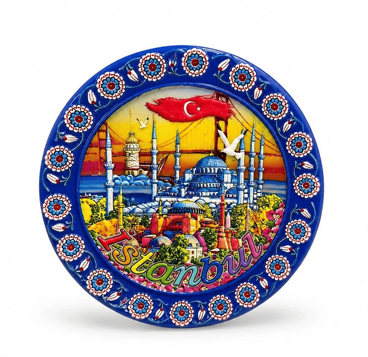 İstanbul Temalı Seramik Magnet Alk5851