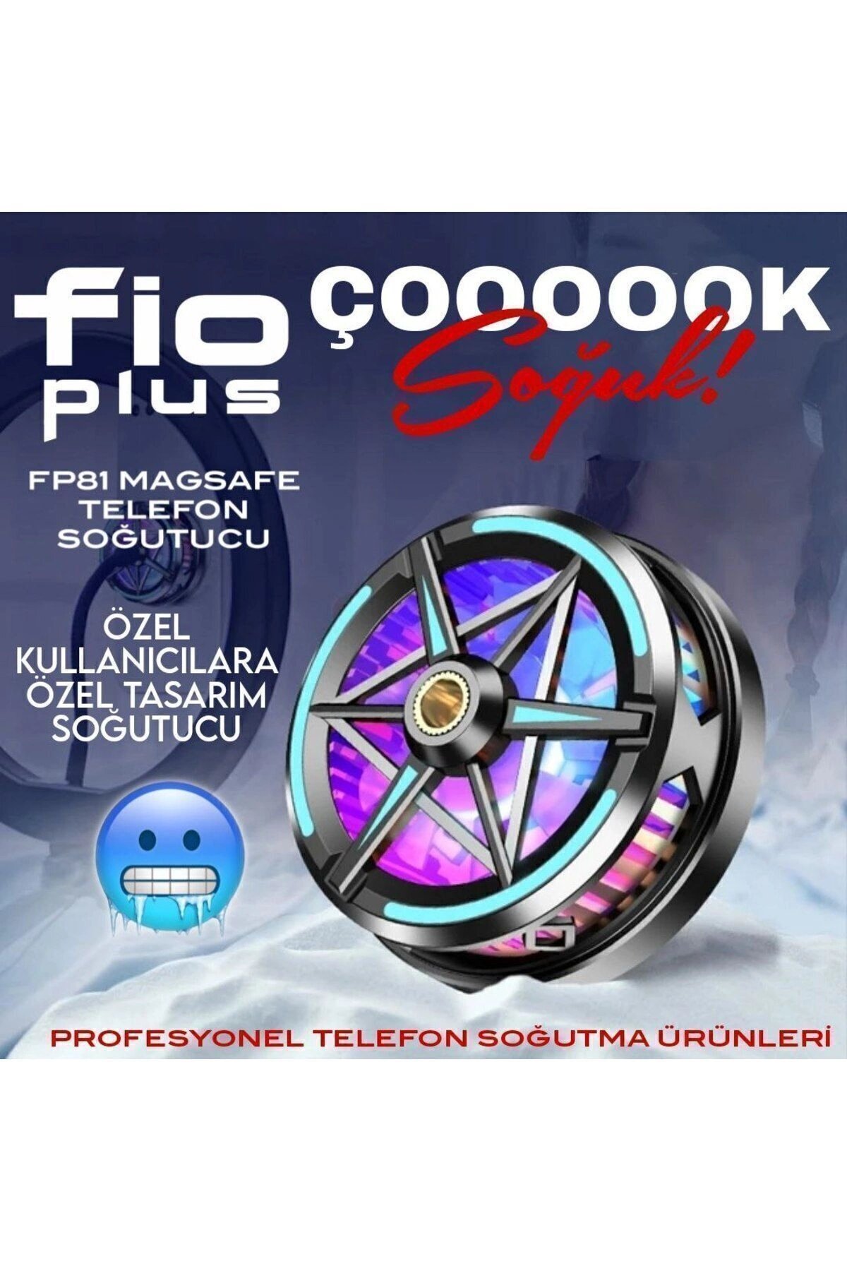 Kablolu Telefon Soğutucu Fan ve Alüminyum Radyatör ile Mobil Oyun Performansı İçin Soğutma Aksesuarı