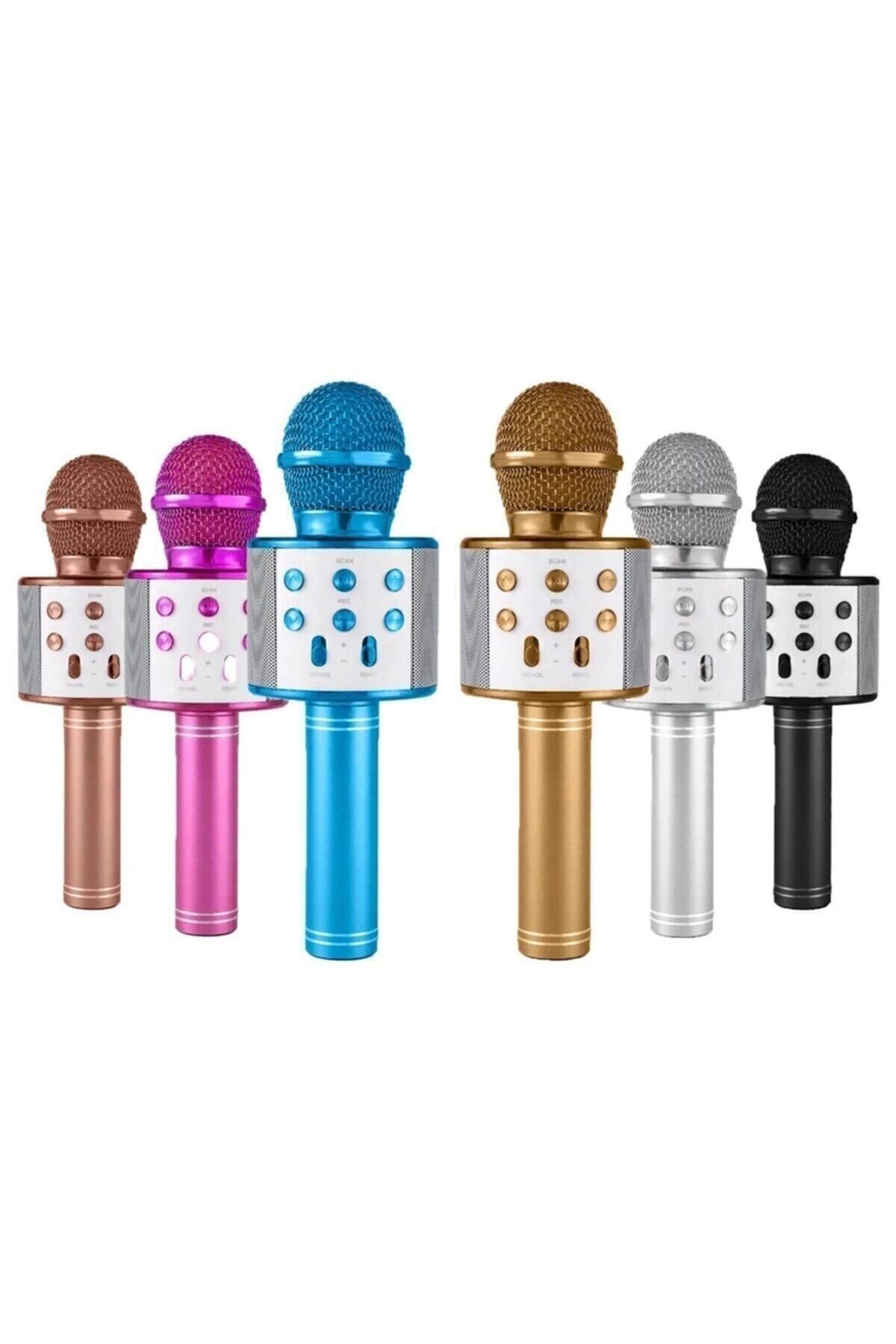 Kablosuz Karaoke Mikrofon, Müzik ve Ses Efektleri ile Eğlenceli Şarkı Söyleme Deneyimi