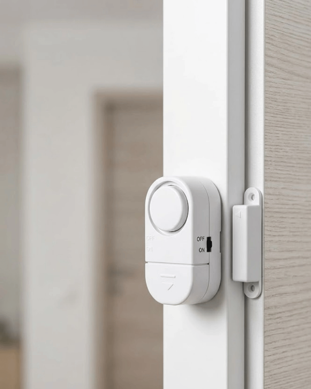 Kapı Pencere Alarmı Manyetik Sensörlü 90 dB Güçlü Sesli Güvenlik Alarm Sistemi