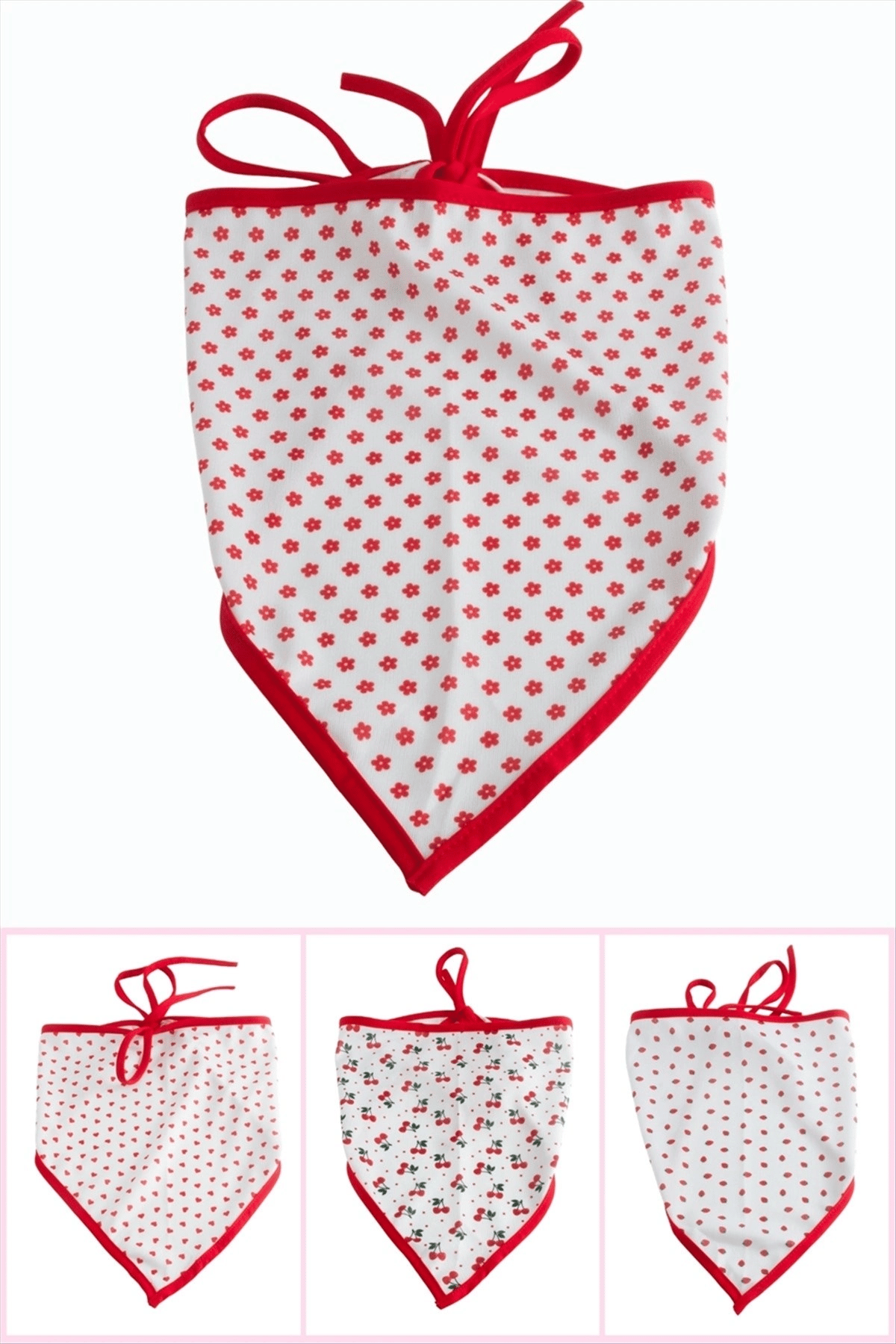 Karışık Desenli Bohem Bandana