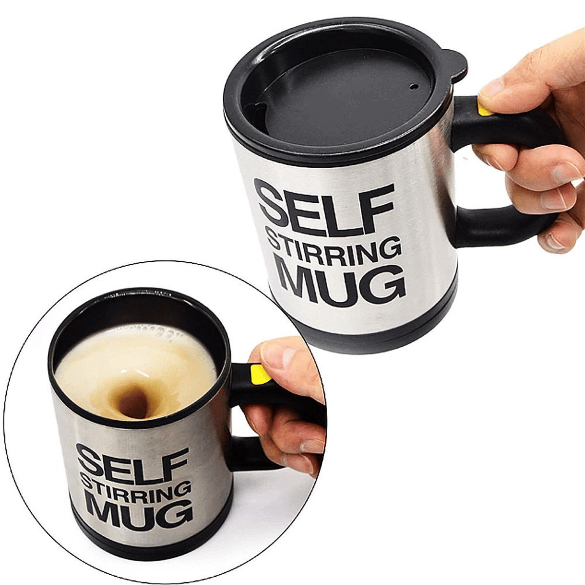 Karıştırıcı Özellikli Mikser Kupa Bardak Self Stirring Mug Bx40