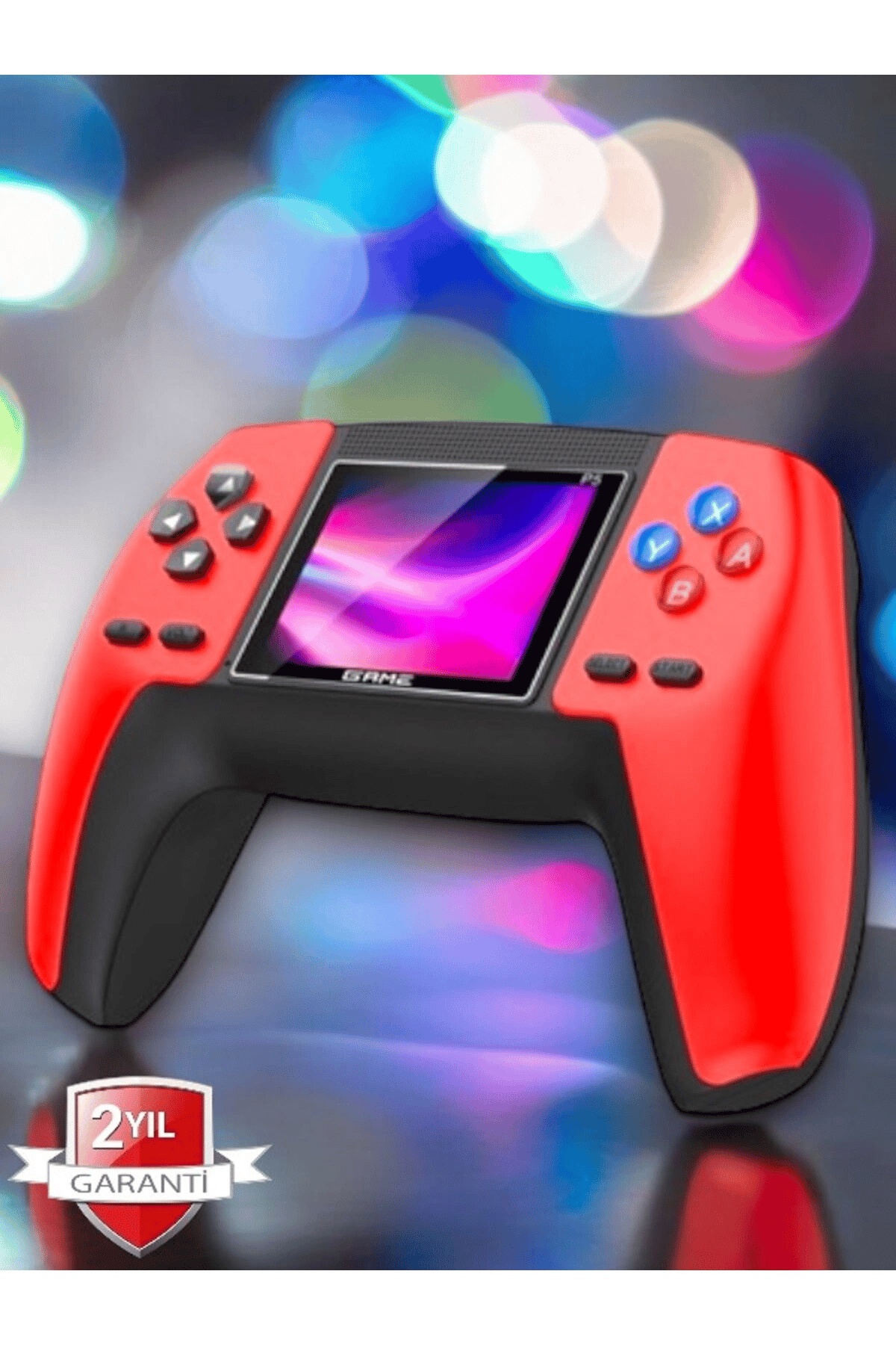 Kırmızı 520 oyunlu taşınabilir joystick, Bluetooth yok, 2 yıl garantili, diğer bağlantı