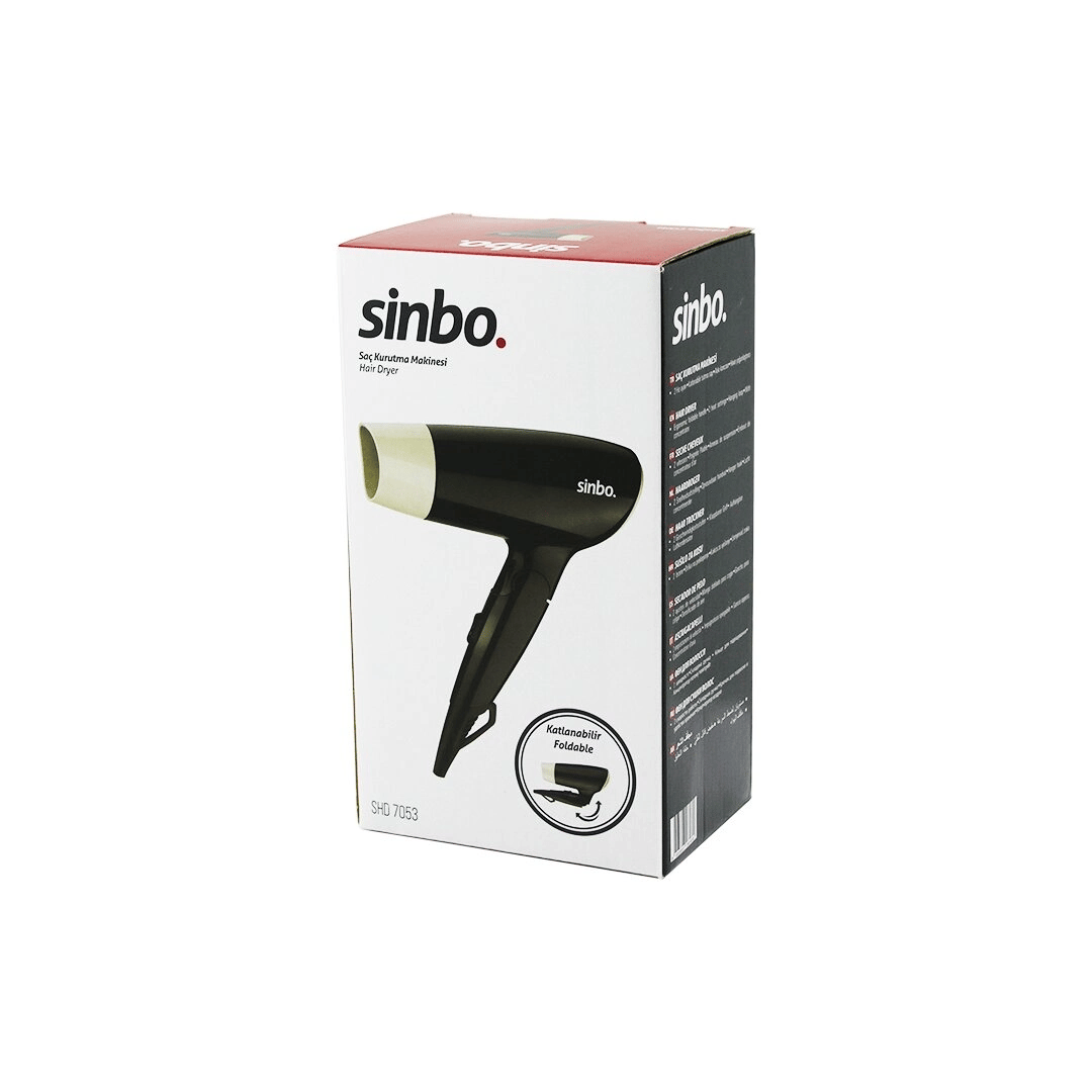 Krem Saç Kurutma Makinesi Katlanabilir 2 Kademe Hız Ayarı Shd-7053 Bx40