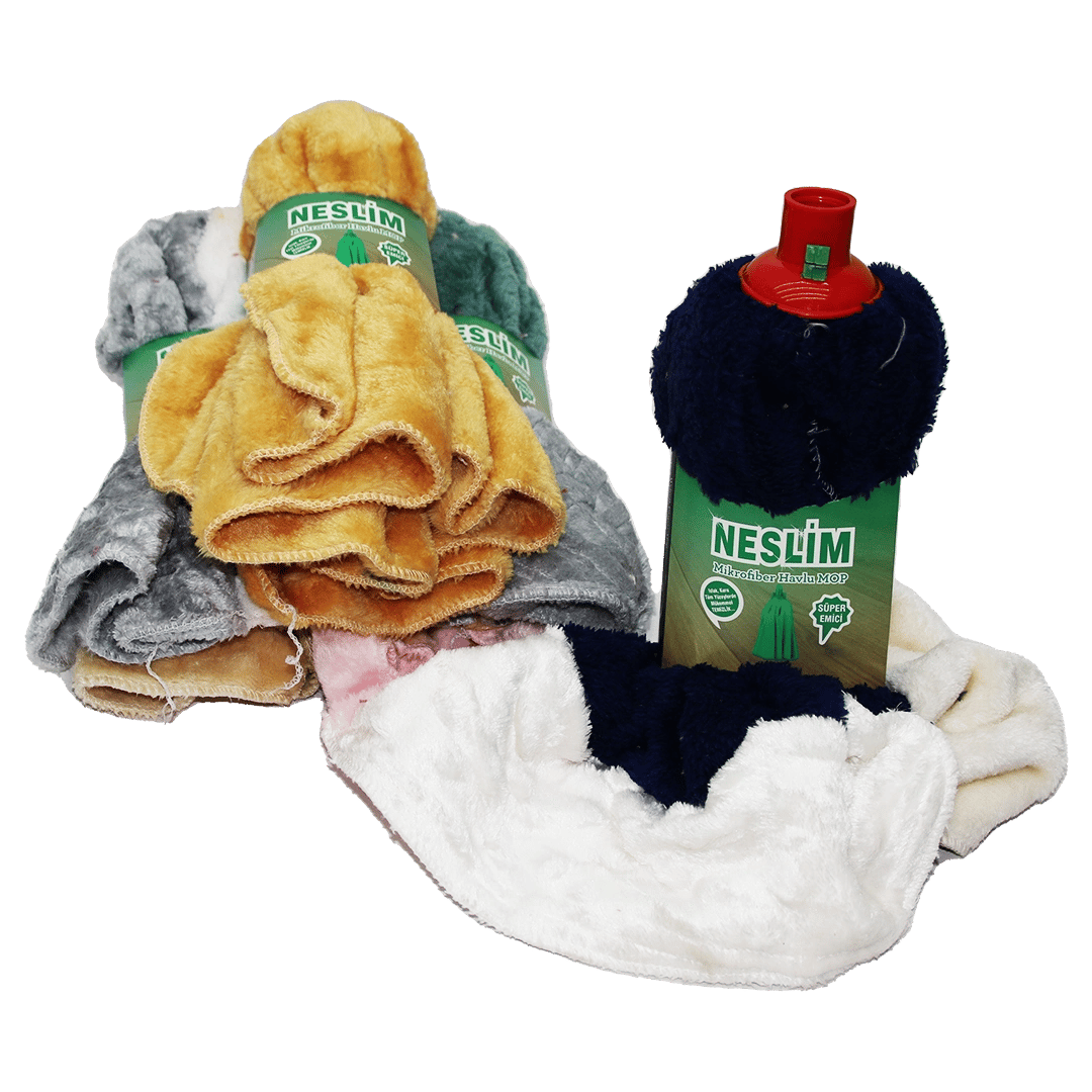 Küçük Boy Mikrofiber Havlu Mop Paspas Bx40