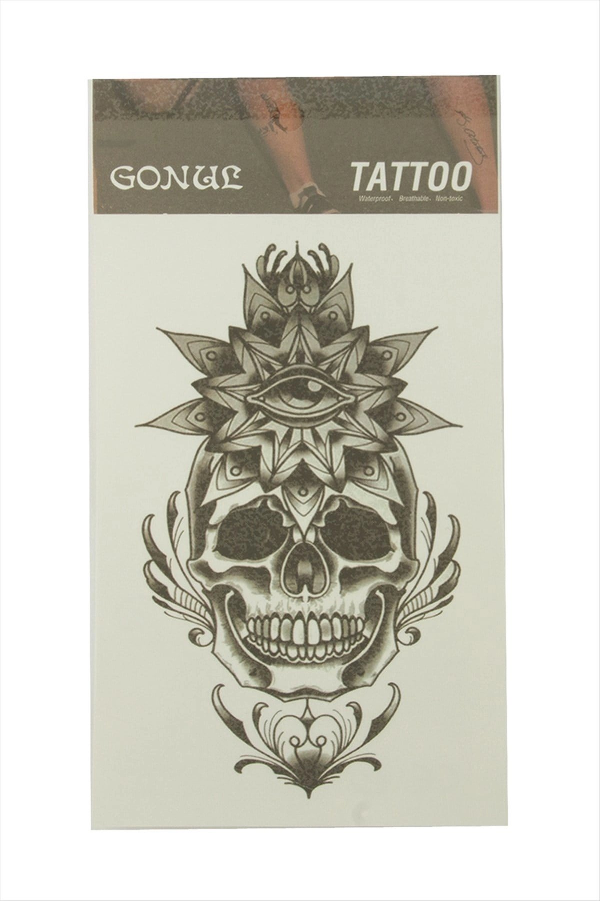 Kuru Kafa Tattoo Dövme Sticker