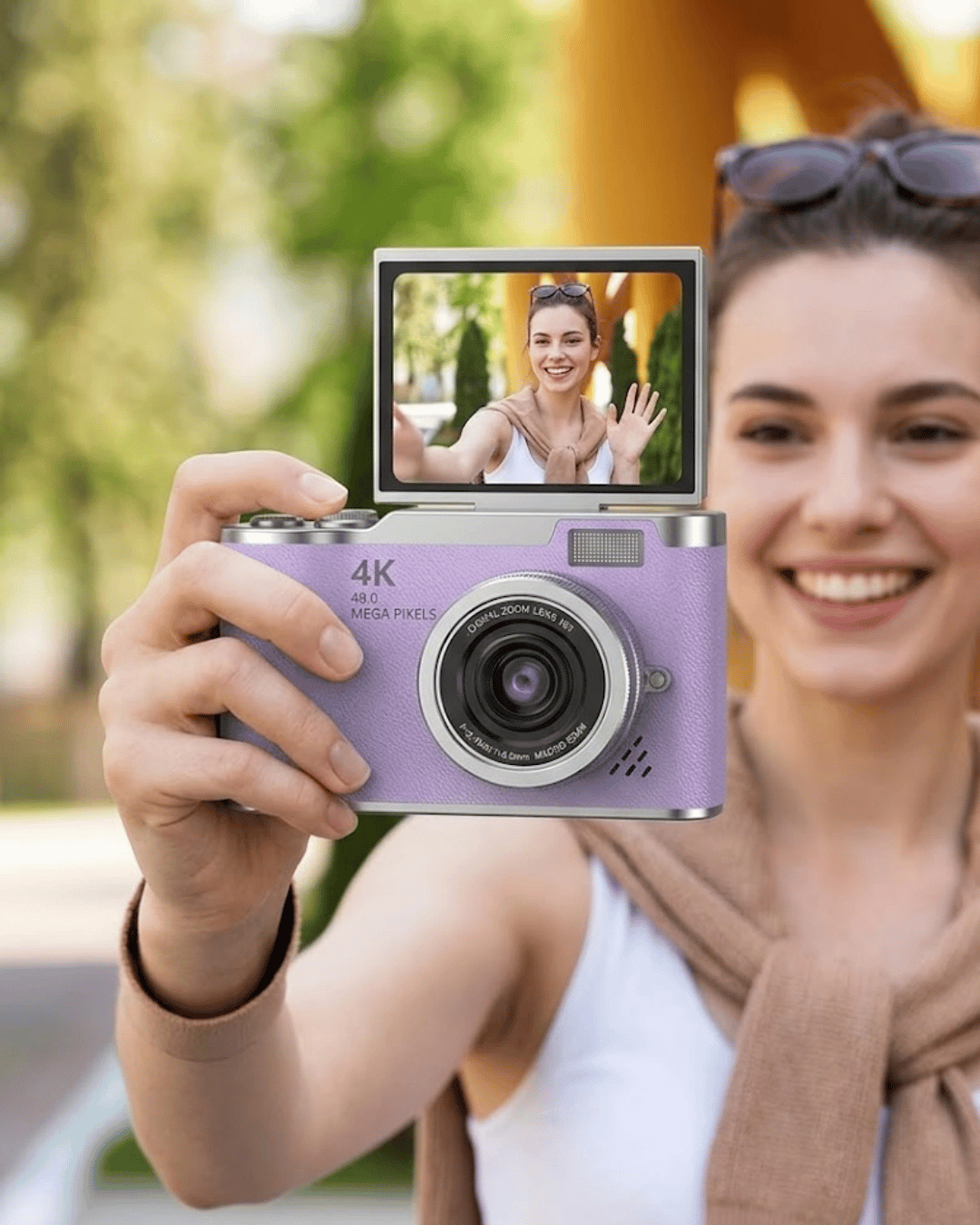 LK007 FOTOĞRAF MAKİNESİ MOR