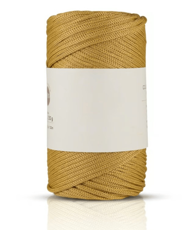 Makrome İpi 3mm Polyester Altın