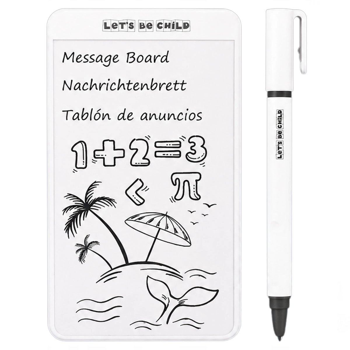 Manyetik Mini Sihirli Yazı Tahtası 5,5'' - 14 cm