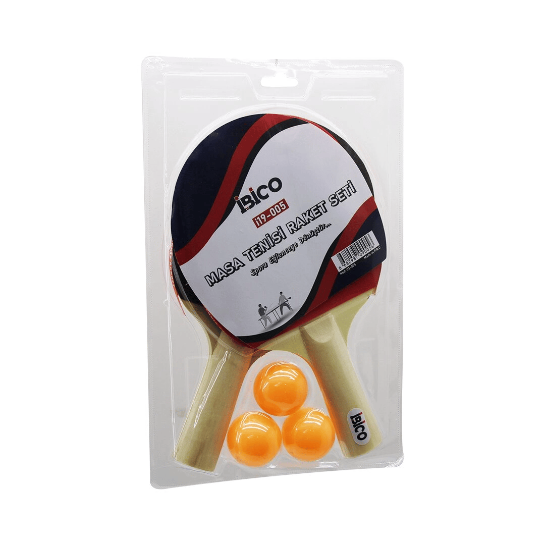 Masa Tenisi Pinpon Raket Seti 2pcs Raket - 3pcs Top Bx40