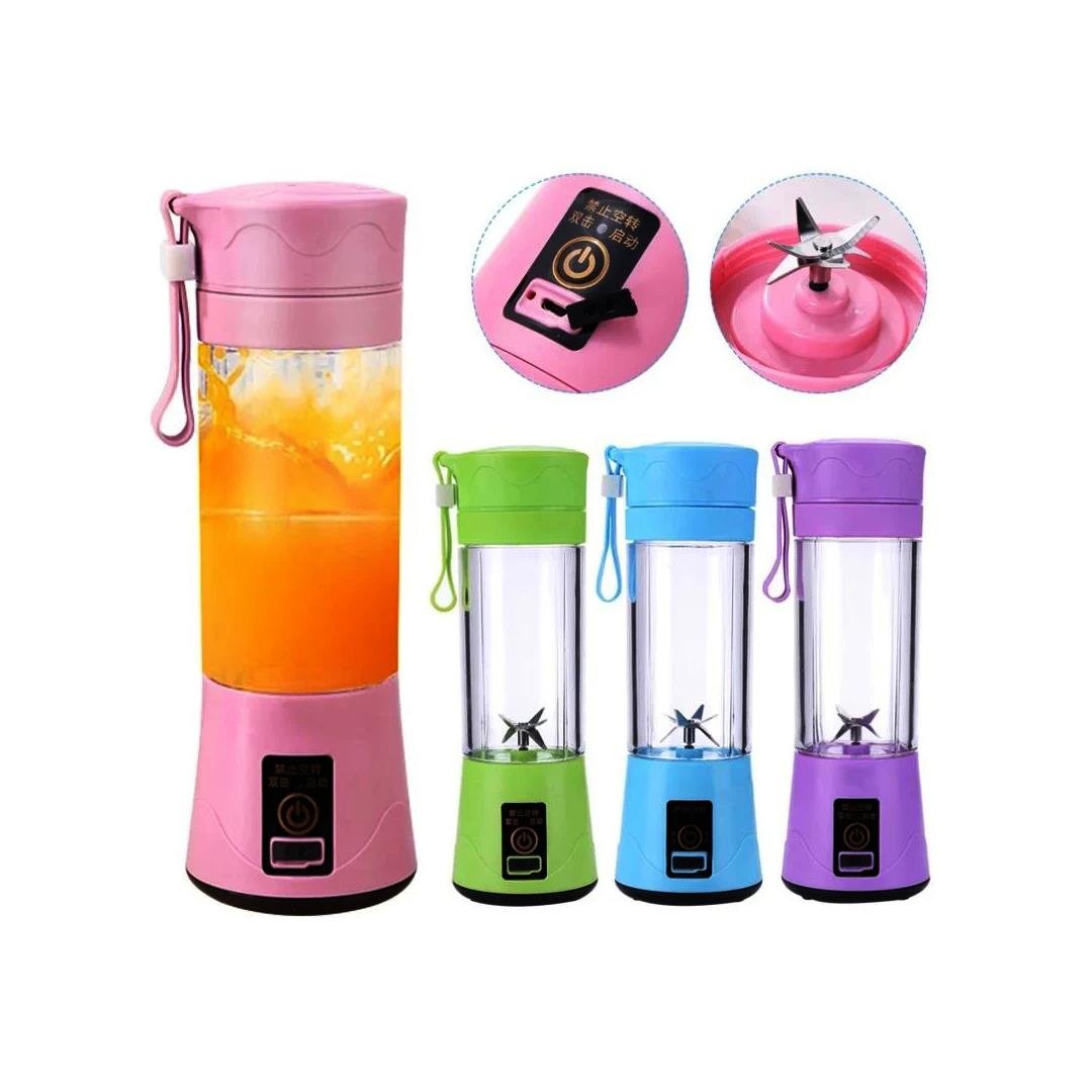 MATARA MODELİ TAŞINABİLİR USB ŞARJLI BLENDER 380ML. (3936)