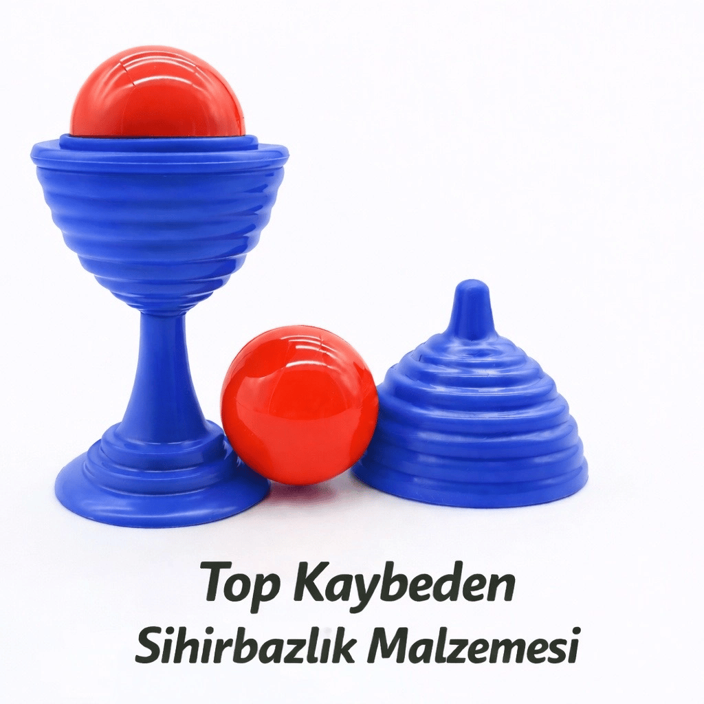Mavi Renk Sihirli Kupa Top Kaybetme Oyunu 7 Cm Bx40