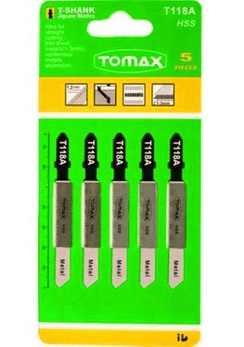 Metal 5 Parça  Dekobaj Bıçak Dekupaj Bx40