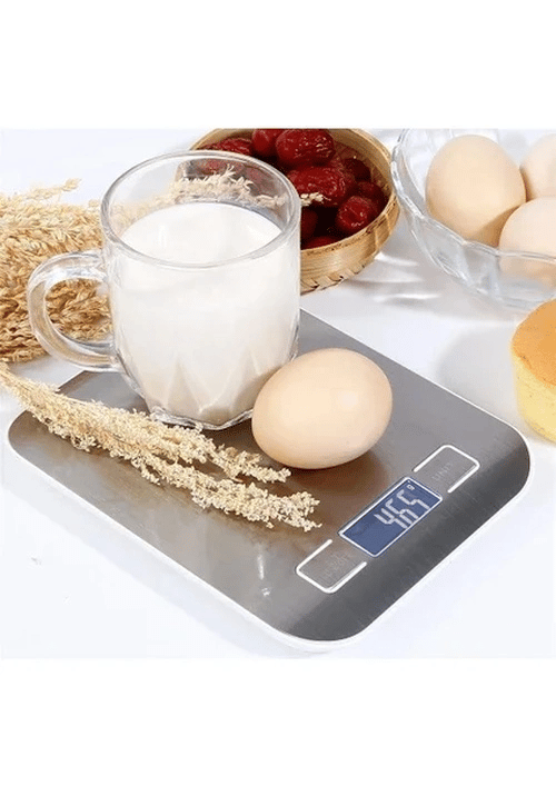 Metal Dijital Mutfak Terazisi Hassas Tartı 5 Kg Crown Bx40
