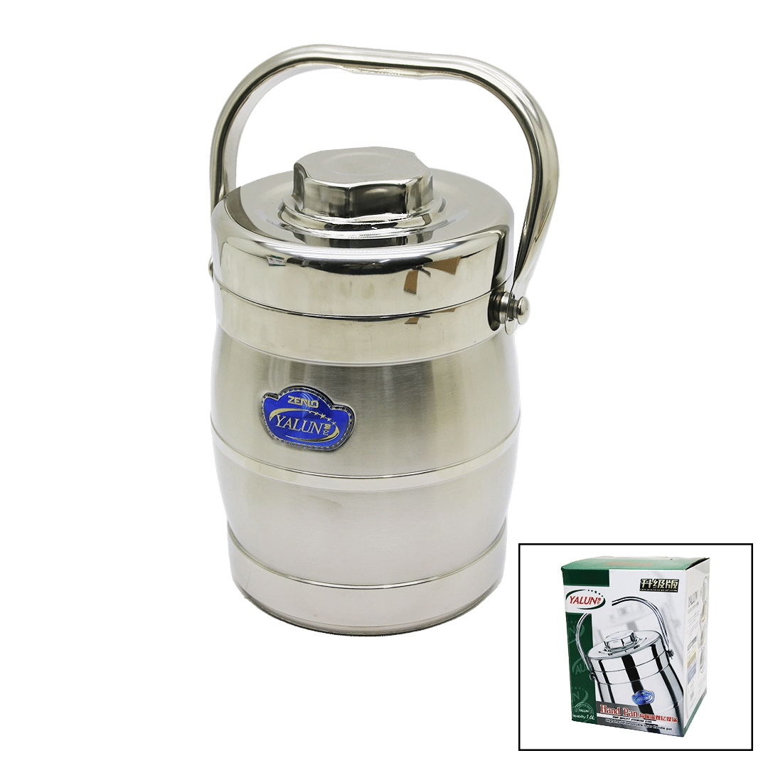 Metal Kova 3lü Sefer Tası Saklama Kabı 1.6lt Bx40
