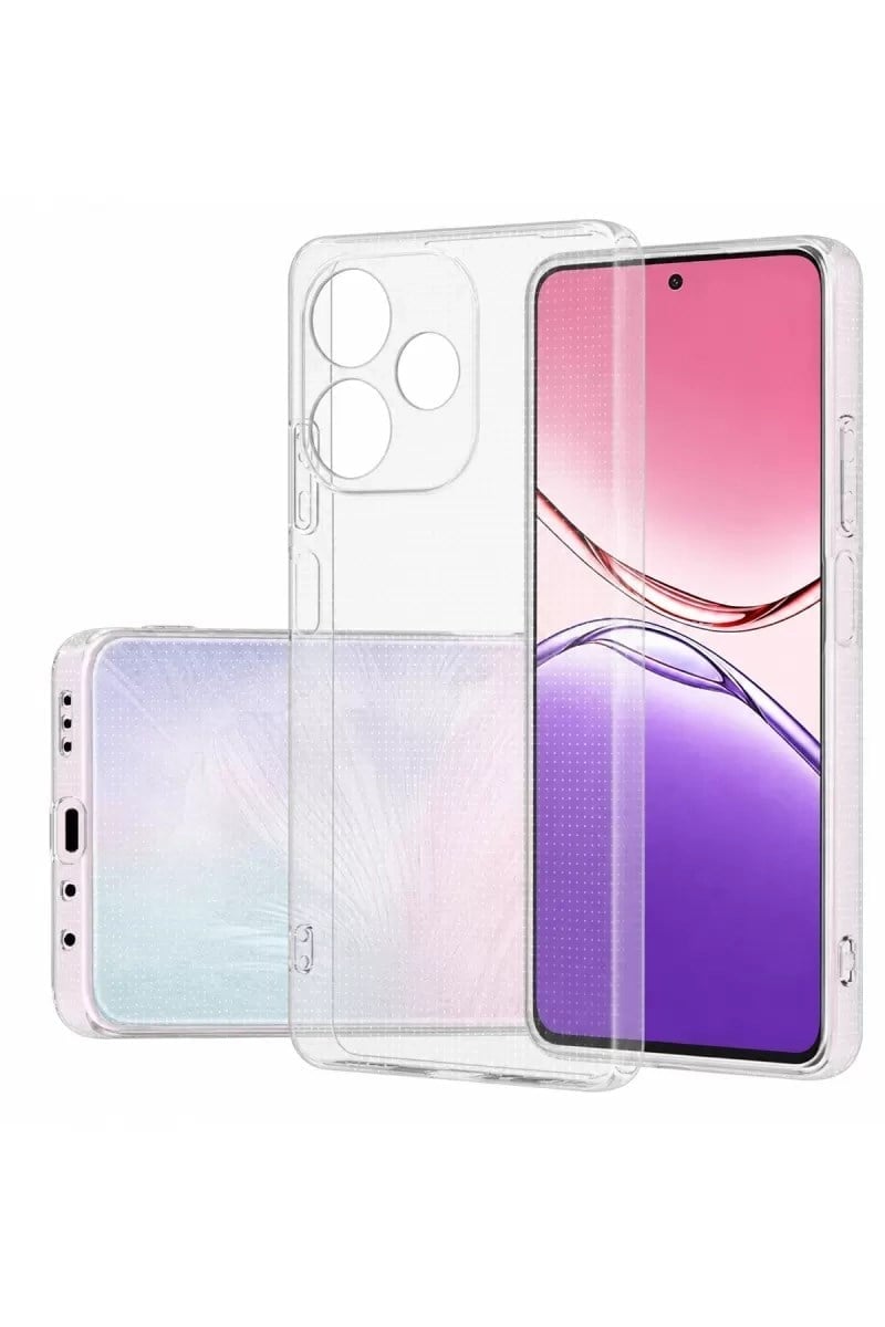 Mey İthalat®   A5 Pro 4G Kılıf Lüx Şeffaf Silikon