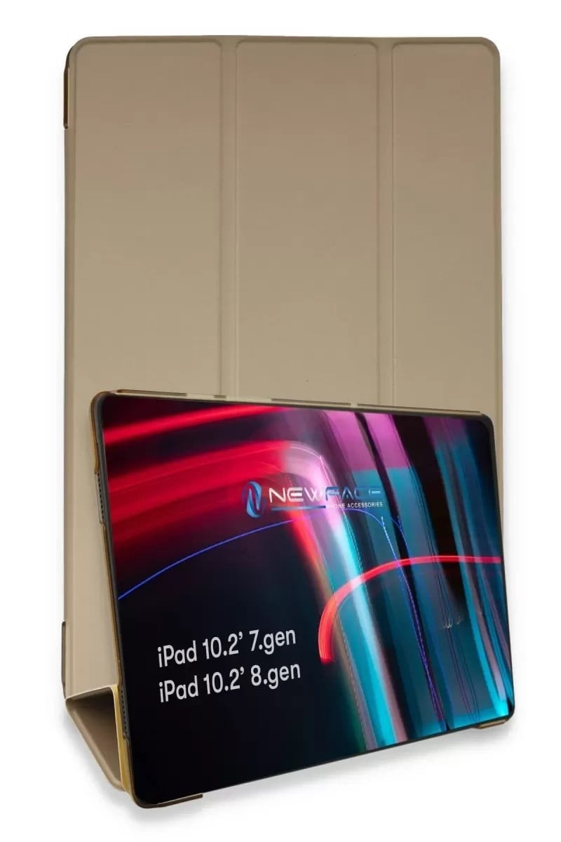 Mey İthalat®   iPad 10.2 (7.nesil) Kılıf Tablet Smart Kılıf - Gold