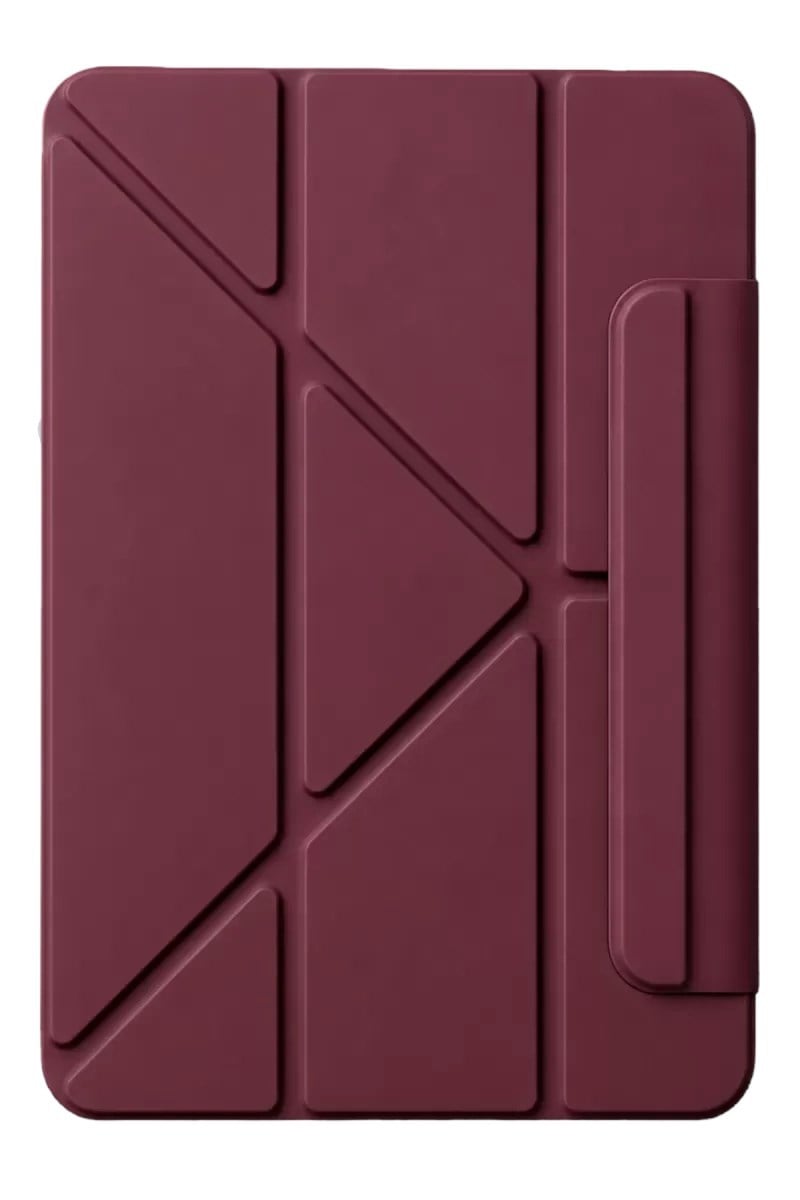 Mey İthalat®   iPad 2025 10.9 10.Nesil (A16) Edz Manyetik Standlı Tablet Kılıfı - Mürdüm