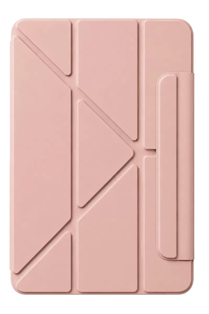Mey İthalat®   iPad 2025 10.9 10.Nesil (A16) Edz Manyetik Standlı Tablet Kılıfı - Rose Gold