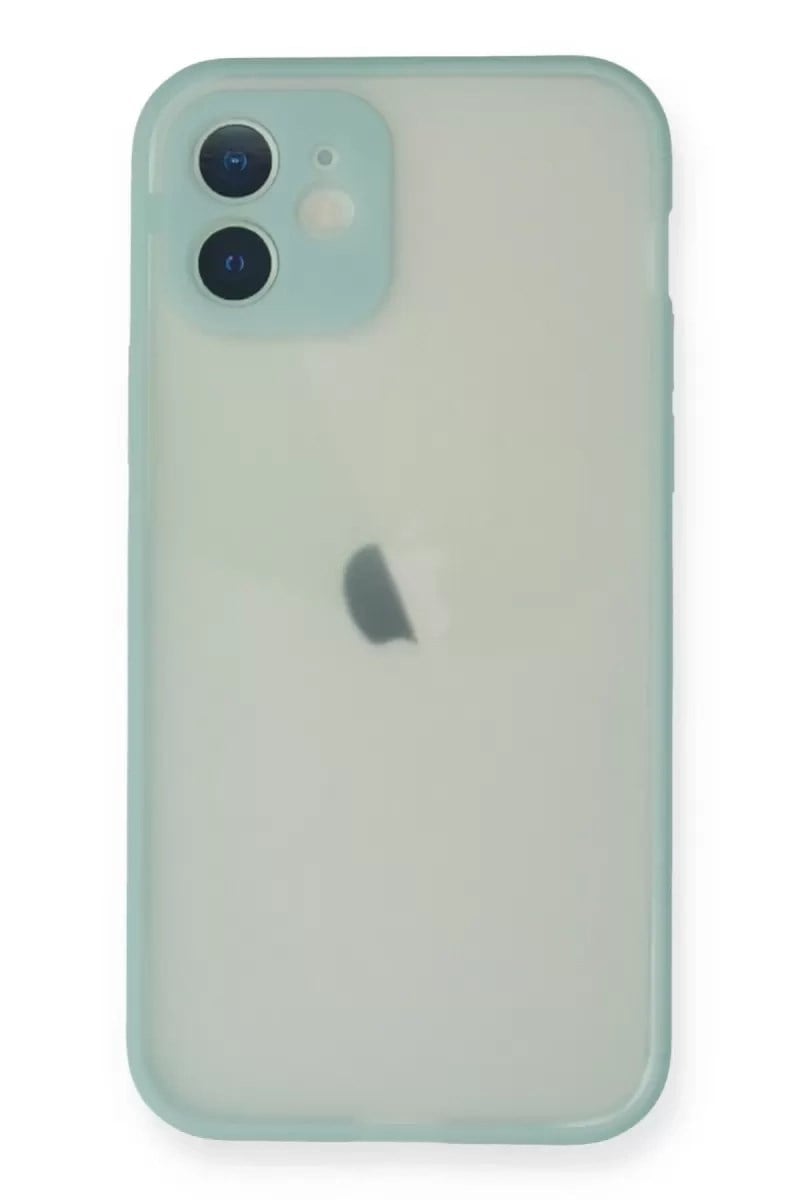Mey İthalat®   iPhone 11 Pro Max Kılıf Montreal Silikon Kapak - Turkuaz