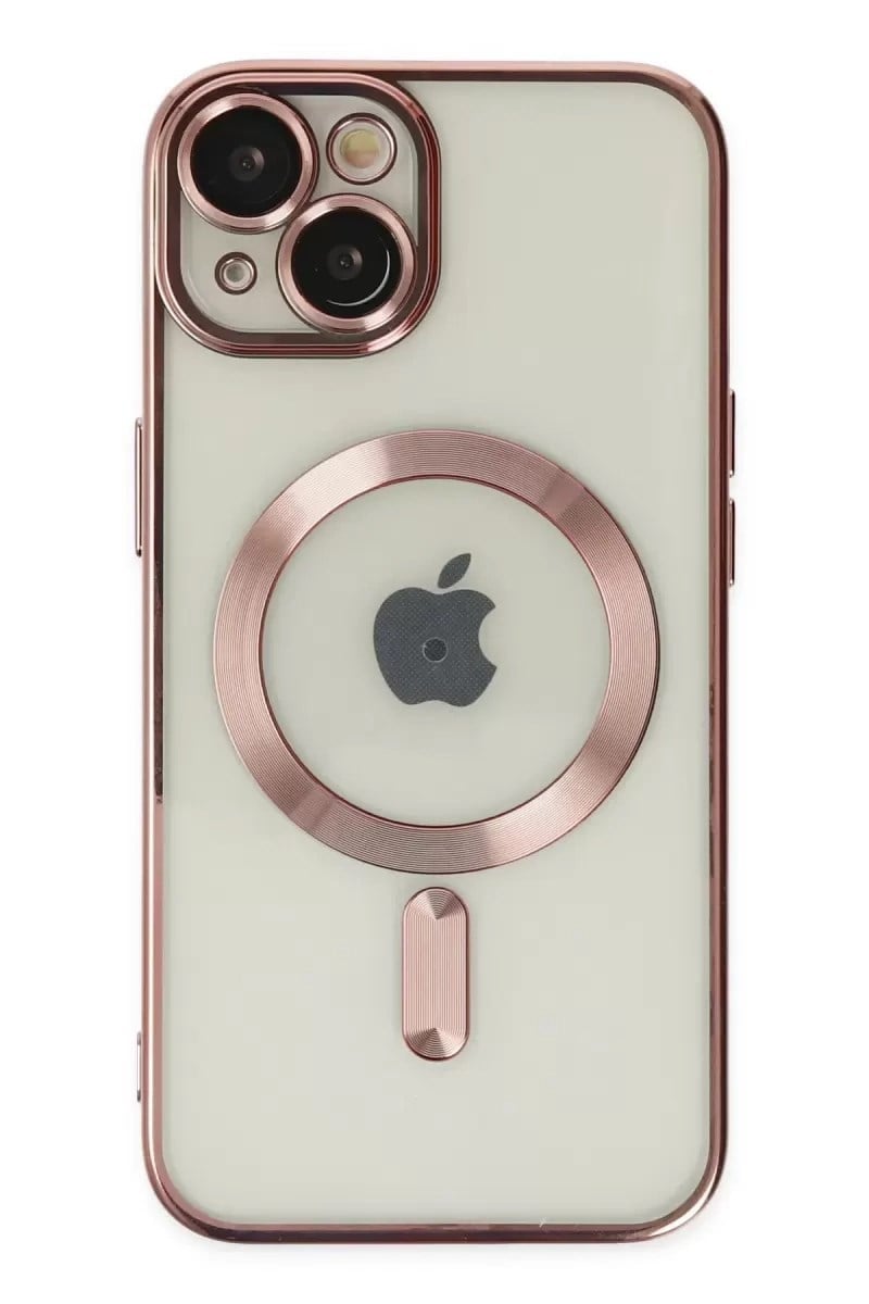Mey İthalat®   iPhone 14 Kılıf Kross Magneticsafe Kapak - Rose