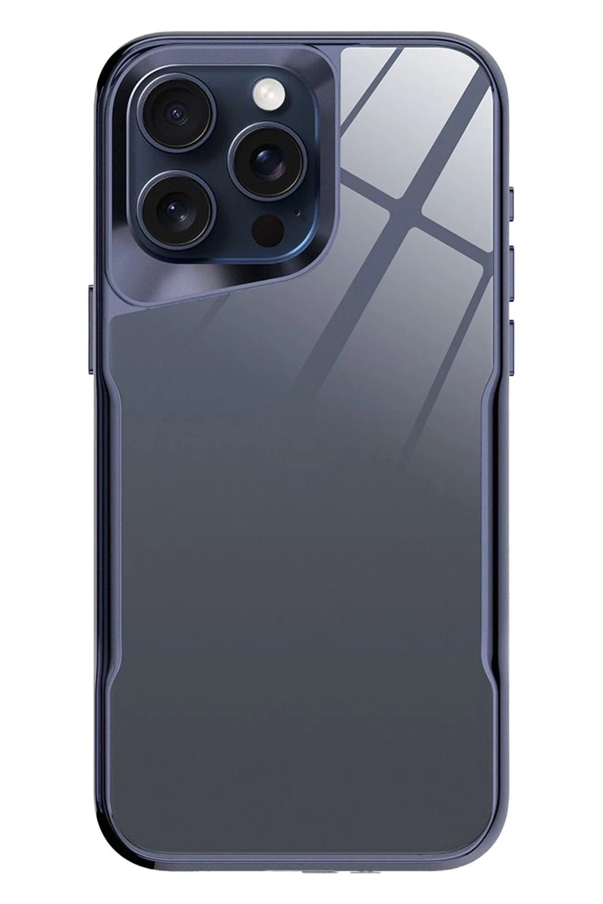 Mey İthalat®   iPhone 14 Pro Craft Kapak - Lacivert