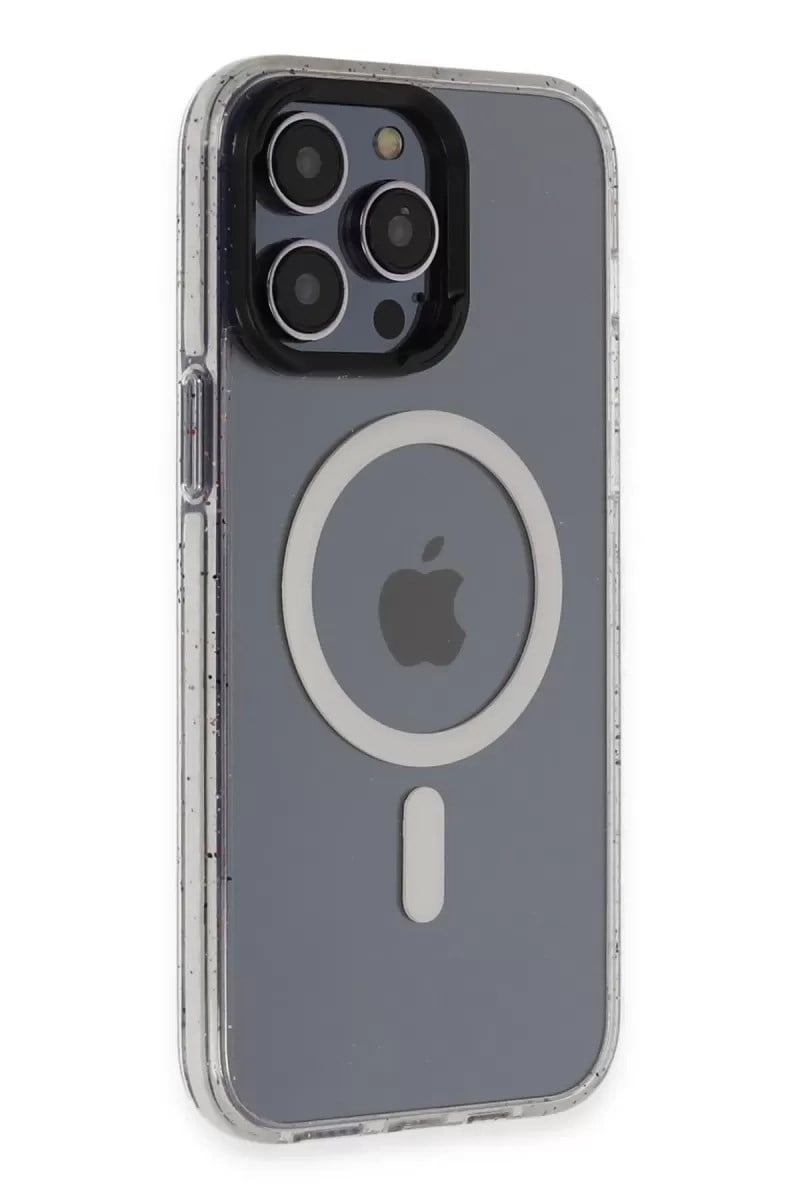 Mey İthalat®   iPhone 14 Pro Kılıf Tigra Magsafe Kapak - Beyaz
