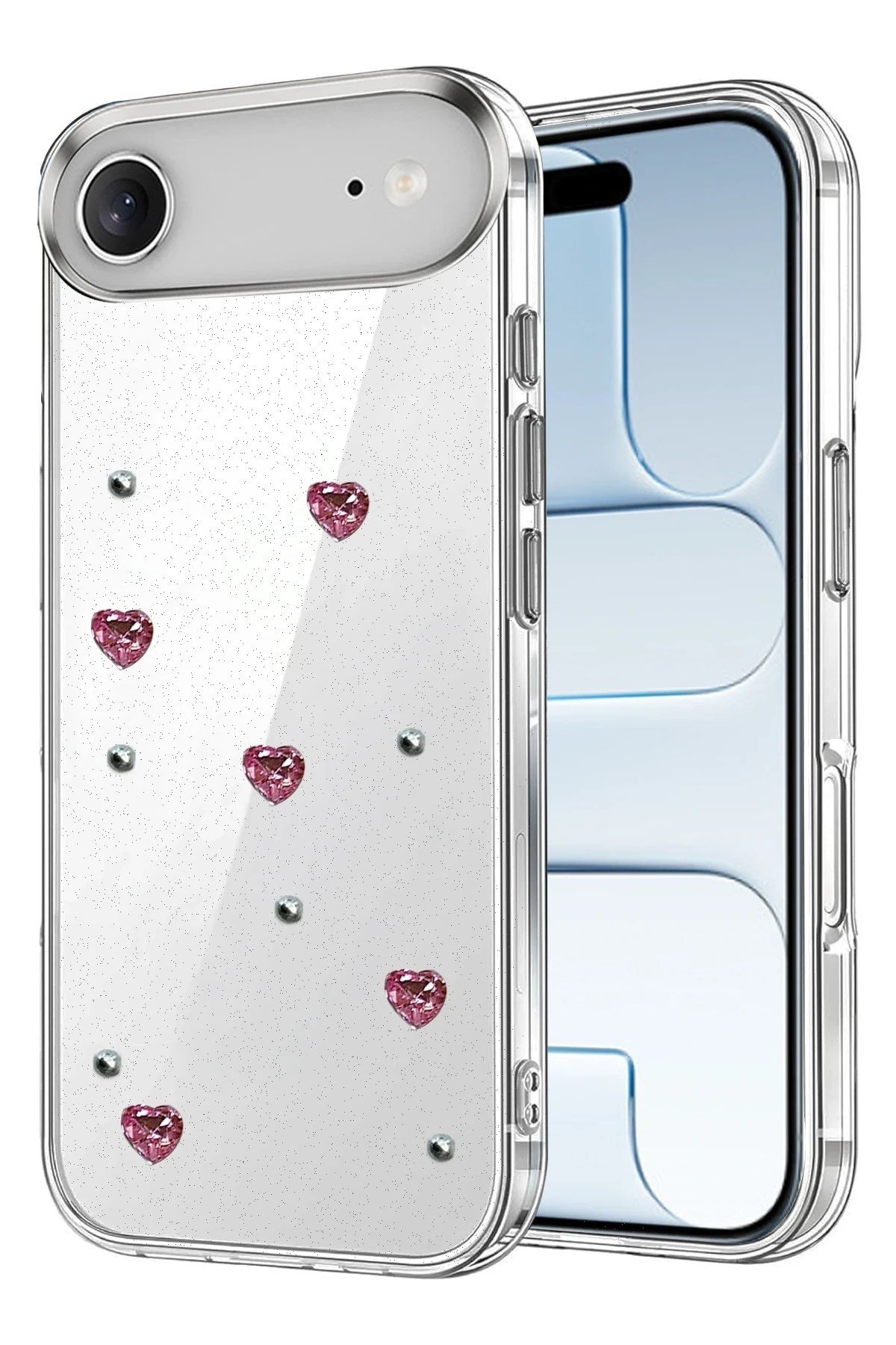 Mey İthalat®   iPhone 17 Air Fiyonk Desenli Kapak - Desen 3